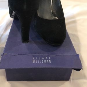 Stuart weitzman suede heels size 10